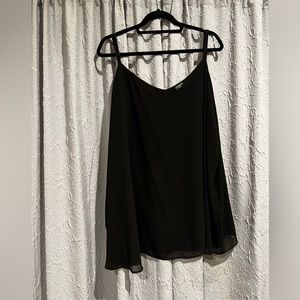 Black Satin Cami